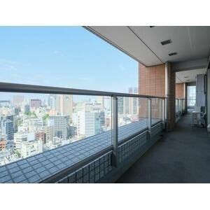 Tokyo Park Tower 2409 - Large balcony with city view