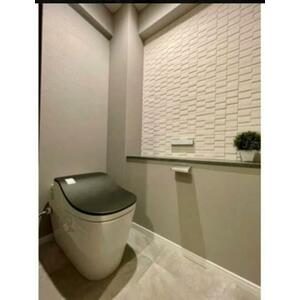 Tiled washroom