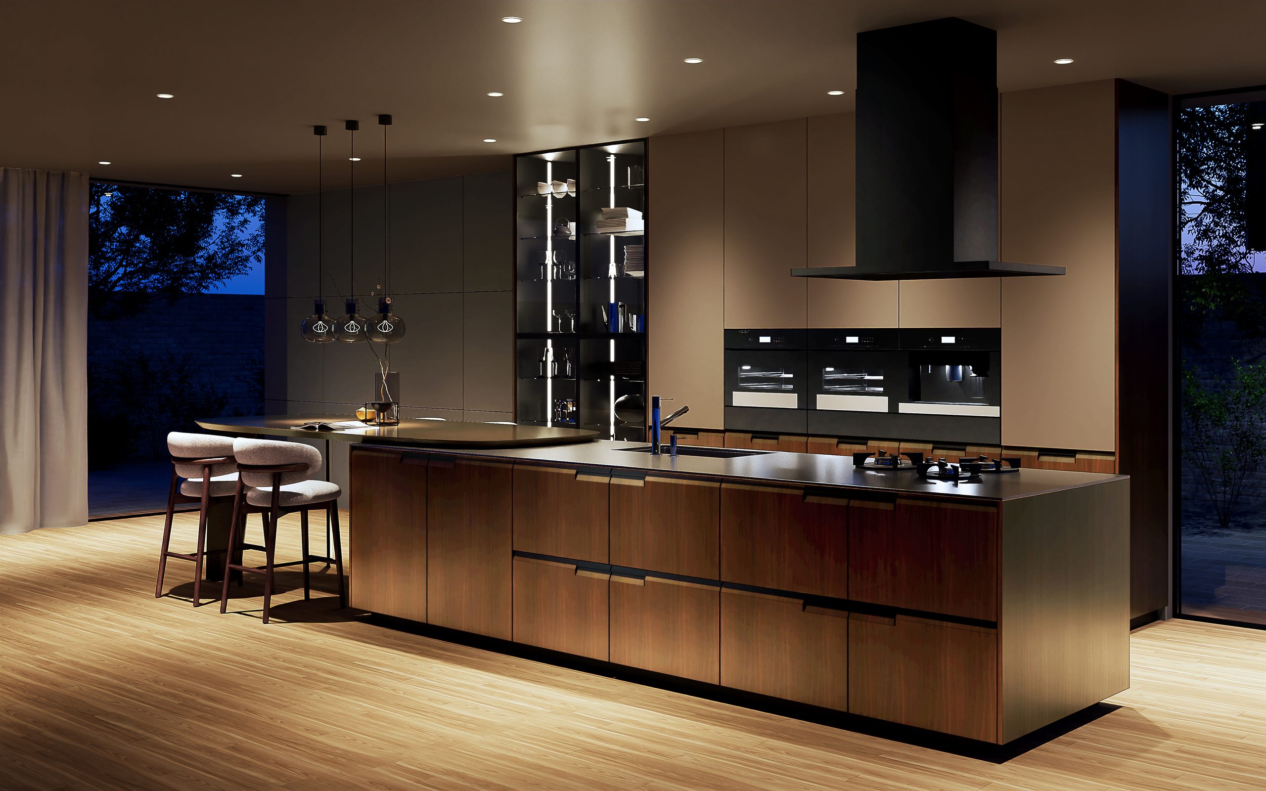 Luxury residence interior in Tokyo